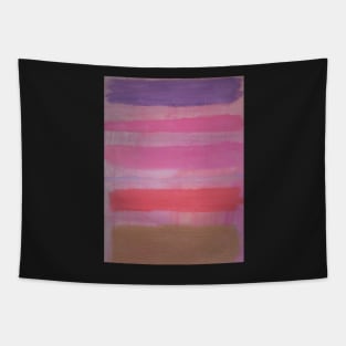 Thick Striped Bronze Print Tapestry