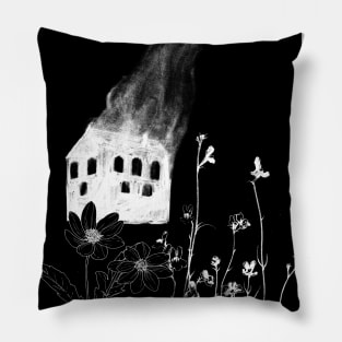 House of metal Pillow