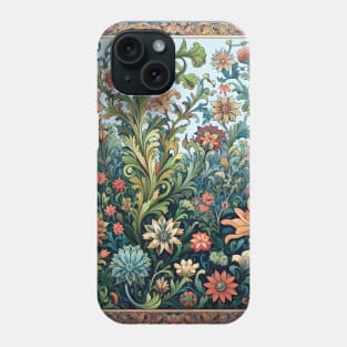 Islamic Grandeur Unveiled: Timeless Art, Floral Motifs, and Vibrant Ornaments Phone Case