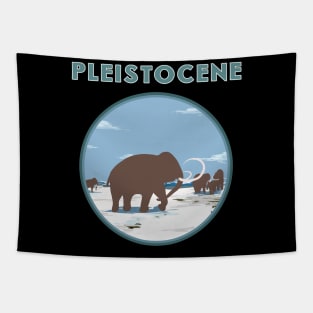 Pleistocene ancient animals Tapestry