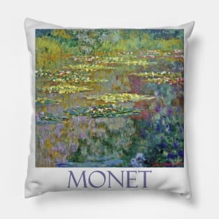 Water Lilies (1914) by Claude Monet Pillow