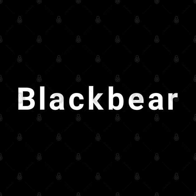 blackbear by Siotinkstd