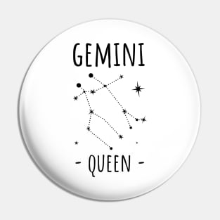 Gemini Queen Pin