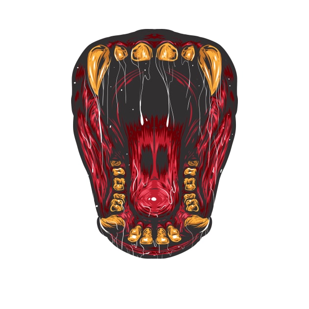 Funny Beast Mouth for Masks by andreperez87