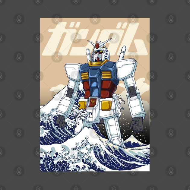 Gundam Kanagawa by WahyudiArtwork