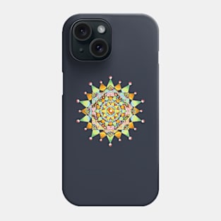 Patchwork Filigree Mandala Phone Case