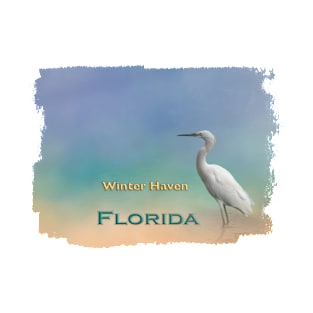 Egret Winter Haven FL T-Shirt