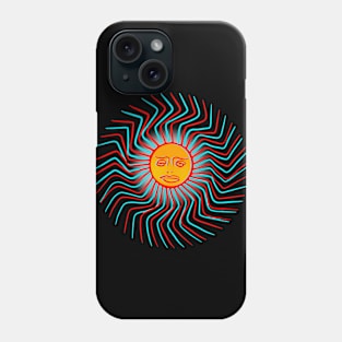 Abstract Sun Phone Case