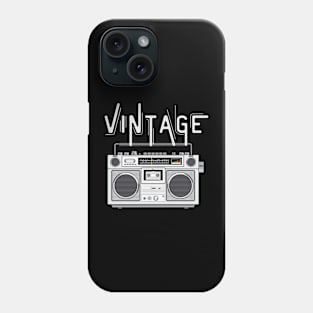 Vintage Music Player Phone Case