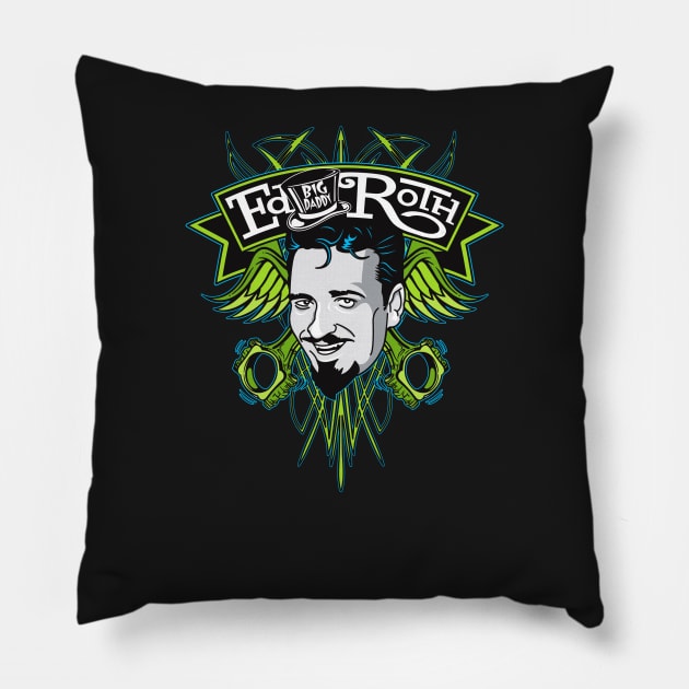 Ed "Big Daddy" Roth Pillow by satansbrand