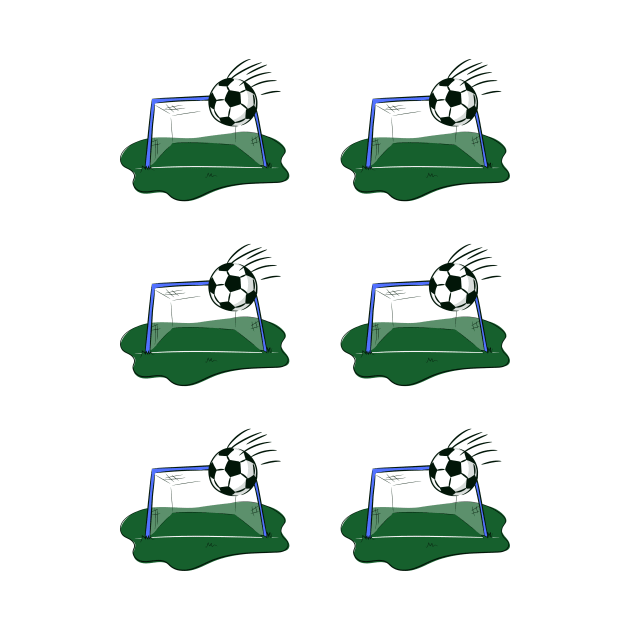 Football Goal Pattern by PatternCreators