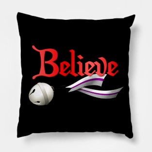 Believe Demisexual Pride Jingle Bell Pillow