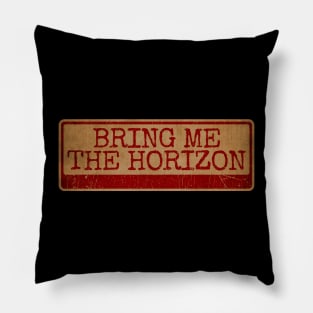 Typewriter - Bring Me The Horizon Pillow