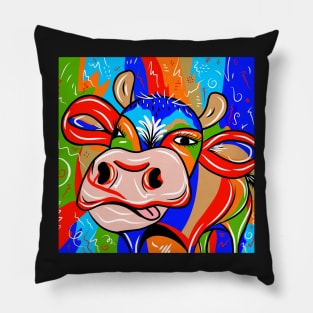 Cute animail_Cow moo Pillow