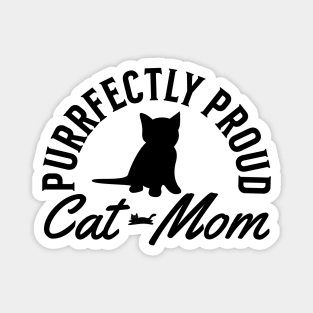 Purrfectly Proud Cat Mom Magnet