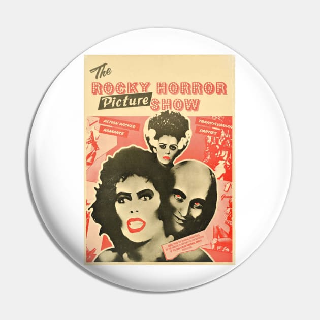 rocky horror Pin by kaefshop