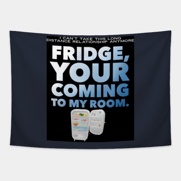 Coming to my room Tapestry by SAN ART STUDIO 