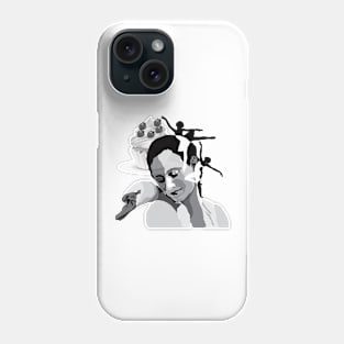 Anna Pavlova vintage portrait Phone Case