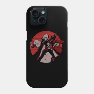 126 Harlock Trio Red Phone Case