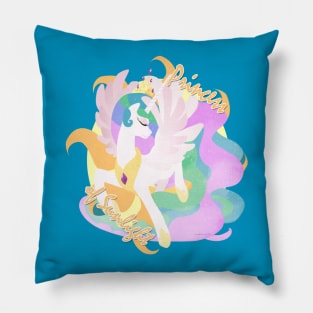 Princess of Sunlight, Celestia (Teal) Pillow