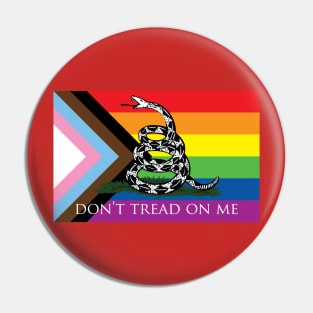 Don't Tread On Me - Pride Pin