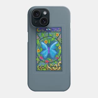 Butterfly and Snake Phone Case