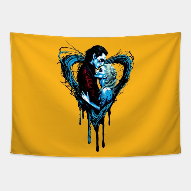 Undying Love Tapestry by Daily Detour