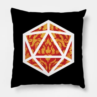 D20 Decal Badge - Efreeti Pillow