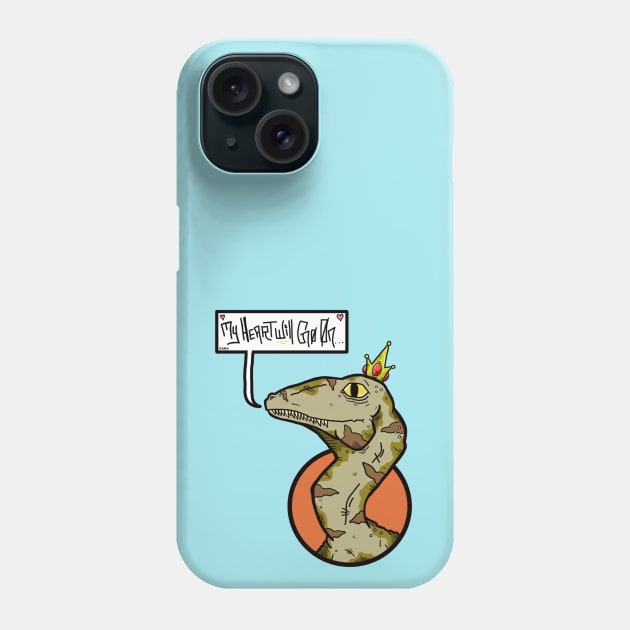 Celine Dionasaur Phone Case by Grumble 