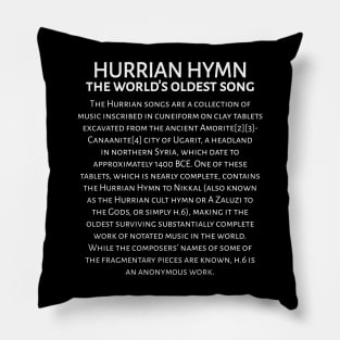 Hurrian Hymn Pillow