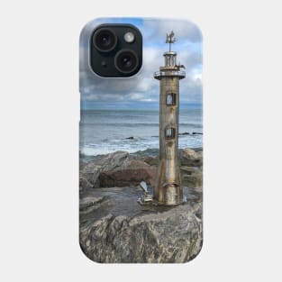 Stonehaven monument lighthouse Phone Case