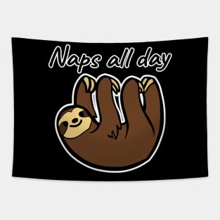 Naps All Day Tapestry