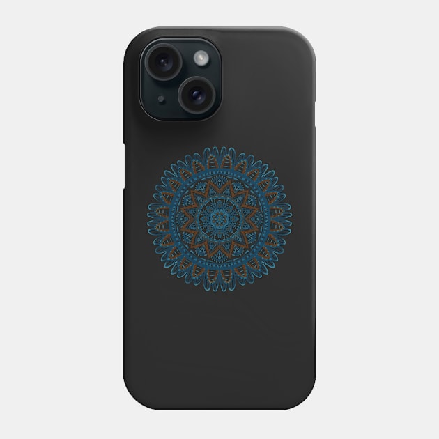 Flower and Insect Mandala Phone Case by thatmacko