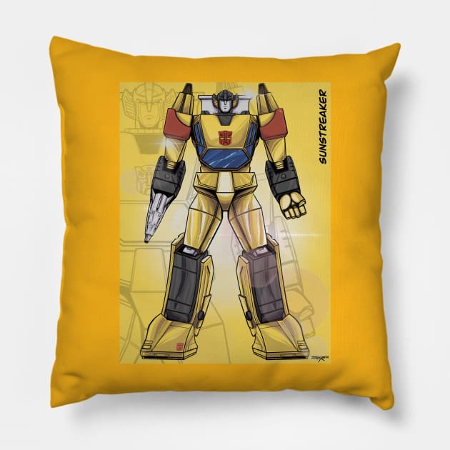 Sunstreaker Pillow by Ivan’s Art Pad