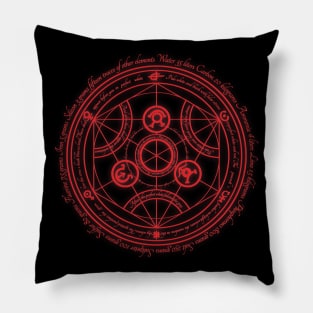 Human Transmutation Circle Pillow