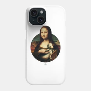 Mona Lisa with an Ermine Phone Case