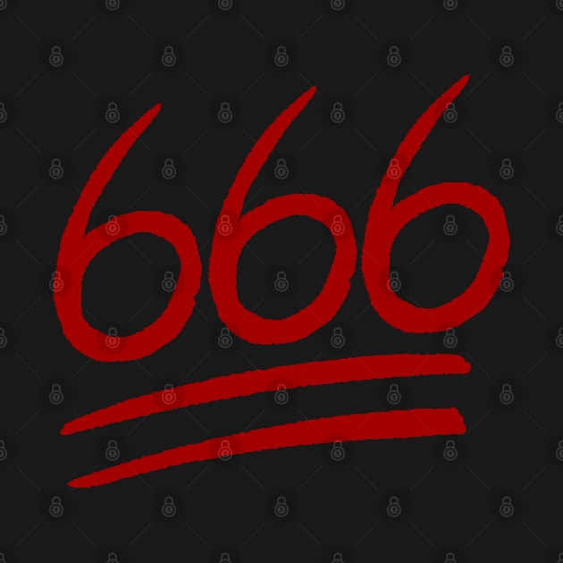 Keep it 666 by forcefedartanddesign