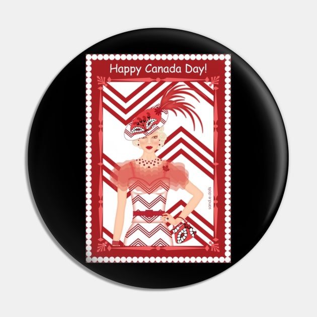 Happy Canada Day! Graphic Pin by KendalynBirdsong