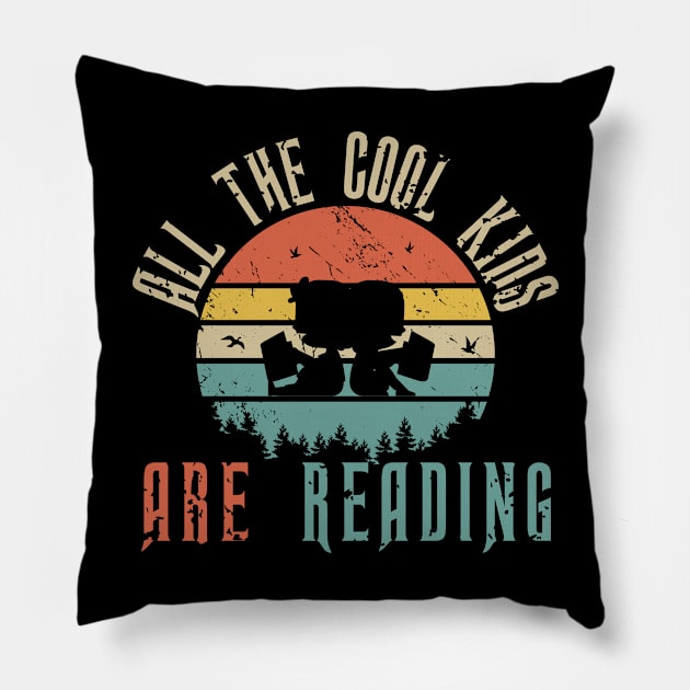 All The Cool Kids Pillow by Polahcrea