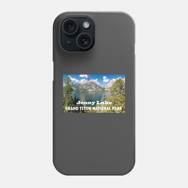 Jenny Lake Phone Case by Nicomaja