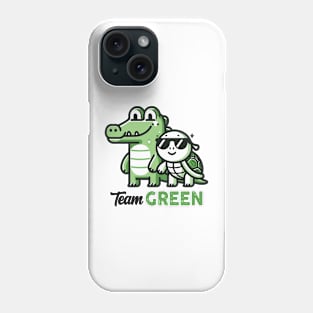 Team green Phone Case