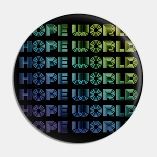 BTS Dynamite - BTS Army - Hope world ripetitive words (rainbow) | Kpop Pin