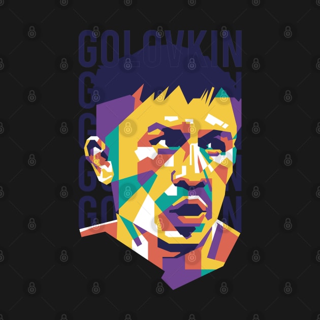 GGG Gennady Golovkin WPAP by pentaShop