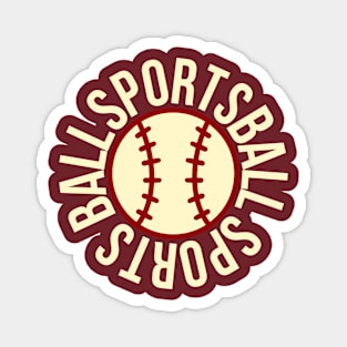 Go Sports ball! Magnet