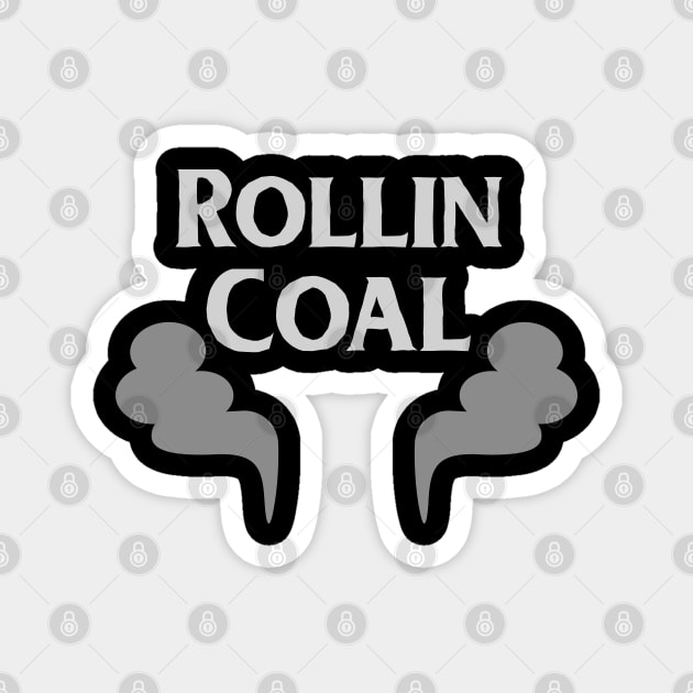 Rollin Coal Diesel Trucks Magnet by jutulen