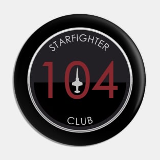 F-104 Starfighter Patch Pin