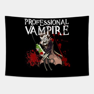 Phlebotomist Joke Meme Vampire Vlad Dracula Halloween Gift Tapestry