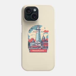 Massachusetts Vintage Design Phone Case