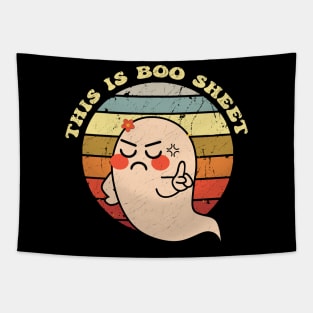 Funny This Is Boo Sheet Ghost Costume - Women's Halloween Tapestry
