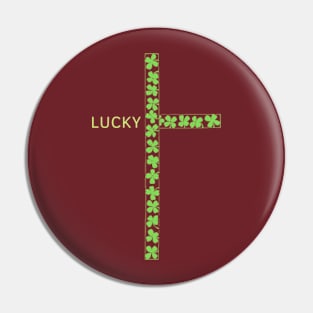 St Patricks lucky Pin